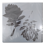 New Protea Stencil Design (28 x 28cm)