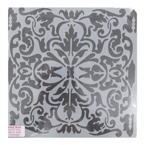 Oriental Tile Stencil 36