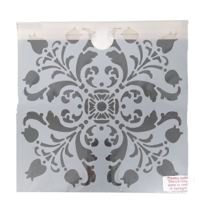Stencil Design Tulip Tile 30cm x 28.5cm