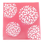 Flowers Stencil 29x29cm