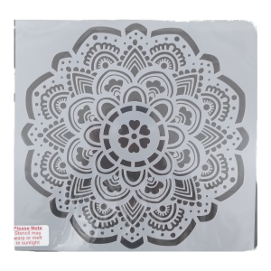 Large Mandala Stencil 29 x 29 cm