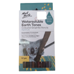Mont Marte Watersoluble Earth Tones (12pc)