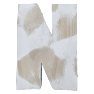 Wooden Letter | N