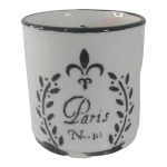 Small Ceramic Paris Container