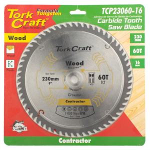 Tork Craft Wood Circular Saw Blade (230mm x 16mm)