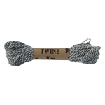 Twine with Denim Blue & Cream (10m x 2mm)