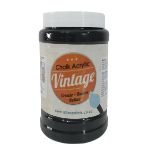 Atlas Chalk Acrylic Vintage | Black, 1L