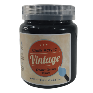Black Night Vintage Acrylic Chalk Paint 250ml