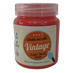 Queen Victoria Carol Red Vintage Acrylic Chalk Paint 250ml