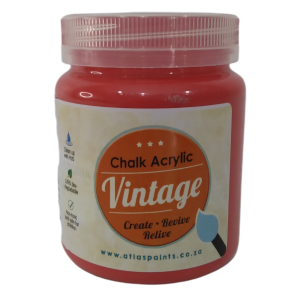 Queen Victoria Carol Red Vintage Acrylic Chalk Paint 250ml