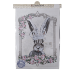 Royal Bunny Decoupage Print Paper A3