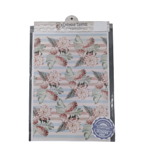 Candy Stipe Decoupage Print Paper A4