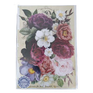 Miss Ida Bloom Decoupage Paper Print A3