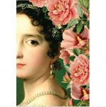 Fancy Face Bloom Decoupage Print Paper A3