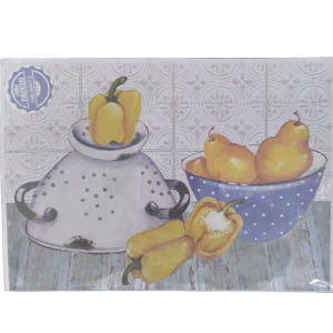 Yellow Pepper In Kitchen Decoupage Print Paper A3