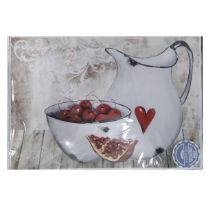 Cherry Heart Kitchen Decoupage Print Paper A3