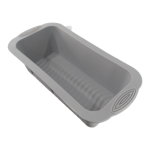 Grey Silicone Rectangular Mould 26.5x13.3x6.5cm