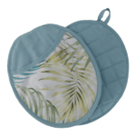 Light Blue Pot Mitten 1Pc