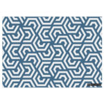 Blue Patterns Gift Wrapping Paper (49cm x 69cm)