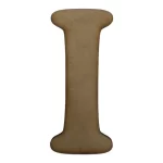 Laser Cut Wooden Letter "I" 5cm