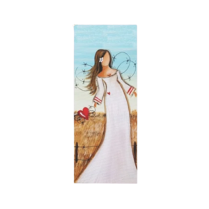 Tear Resistant Decoupage Door Print-Lanie Angel