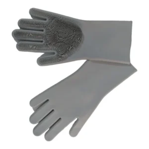 Silicone Cleaning Gloves-Grey
