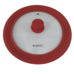 Eetrite Glass & Silicone Multi Lid | Red