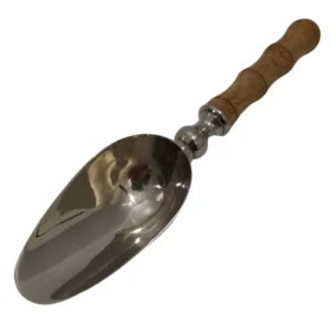Bar Ice Scoop Round Wooden Handle_BKP233_1