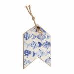 Blue Fish Gift Tag (8.5cm x 12cm)