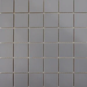 Glazed Porcelain Mosaic Tiles Dove Grey 30 x 30cm Sheet_FT2295M_1