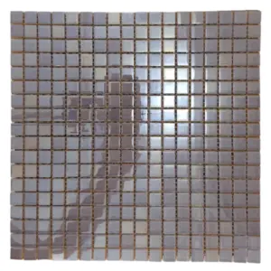 Mini Pearl Glass Mosaic Tiles | Lilac | 30cm x 30cm