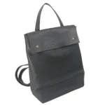 Olivia & Grace Signature Leather Pocket Backpack Black_MBEBP2_2