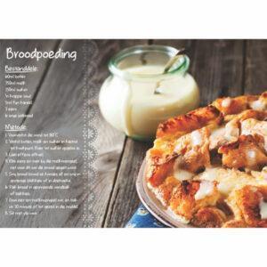 Broodpoeding PVC Placemat (30 x 42 x 0.3cm)