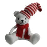 Soft-Christmas-Bear-_-Red-_-White-Stripe_-Sitting_XDV906_1