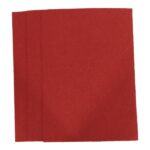 Crazy Fun Red Brushed Foam Sheets A4 3pc