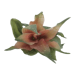 Pink & Green Leafy Succulent 25.4cm