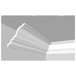 Number 10 Polystyrene Cornice 100x140mm