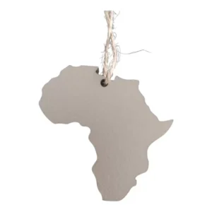 Stone Africa Christmas Ornament 5x5.5cm