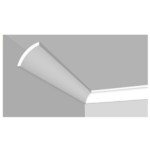 Cove Polystyrene Cornice 55x85mm