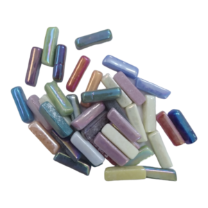 Mixed Colour Pearl Mosaic Insert Sticks 250g