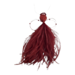 Red Rose Halo Karoo Angel 15cm