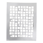 Block Pattern Vinyl Stencil 14.5x19cm