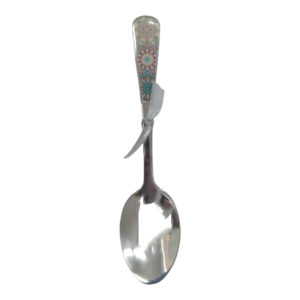 Light Green Mandala Teaspoon Set 6pc