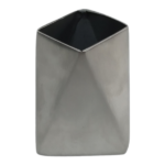 Silver Steel Toothpick Holder 5x4cm