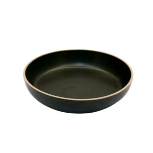 Black Ceramic Noodle Bowl 20cm
