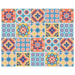 Colourful Pack of Vinyl Tiles 20pc