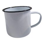Regular White Enamel Mug
