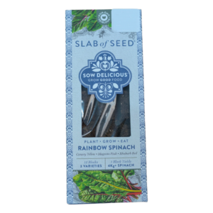 Slab of Seeds Rainbow Spinach (12 Blocks)