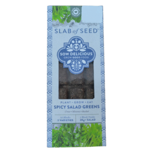 Slab of Seeds Spicy Salad Greens (12 Blocks)