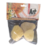 Mixed Pottery Natural Sea Art Sponges 4-5cm